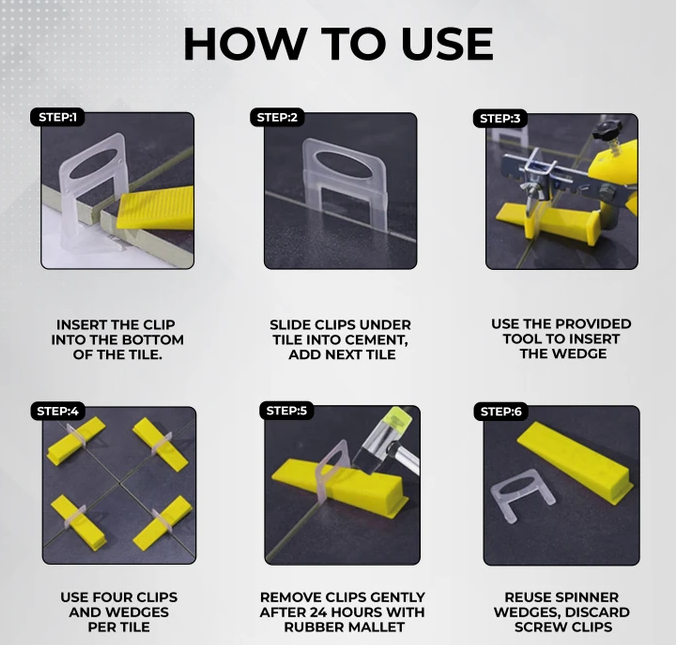 GOWEL TILE LEVELER 1MM - Image 6