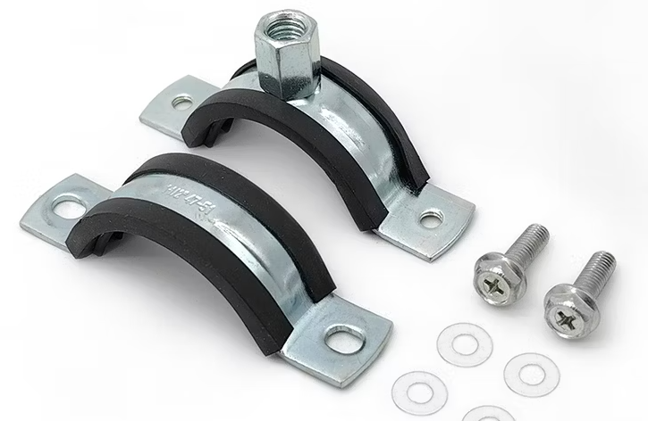 GOWEL 4" GI HANGING CLAMP WITH RUBBER - Image 3