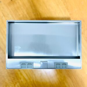 GOWEL SS FLOOR BOX 6 MODULE SILVER