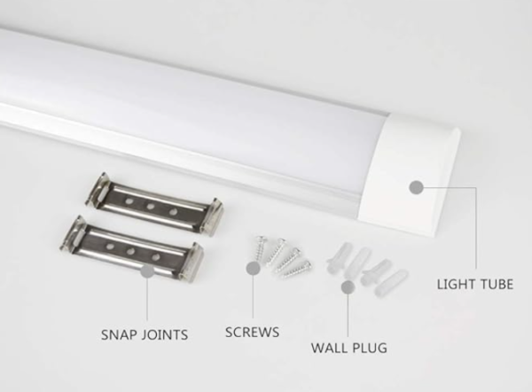 GELIO 80W 4FEET LED DUST PROOF LIGHT – gowel.ae